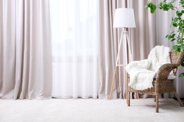 light drapes small space decorating tips